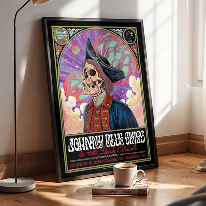 Johnny Blue Skies And The Dark Clouds Boston MA Event Poster At TD Garden In Boston MA On October 13 2026 Two Sided Unisex