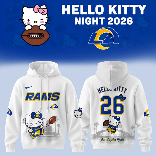 Hello Kitty ❤️ LA Rams – Cute Meets Game Day Style