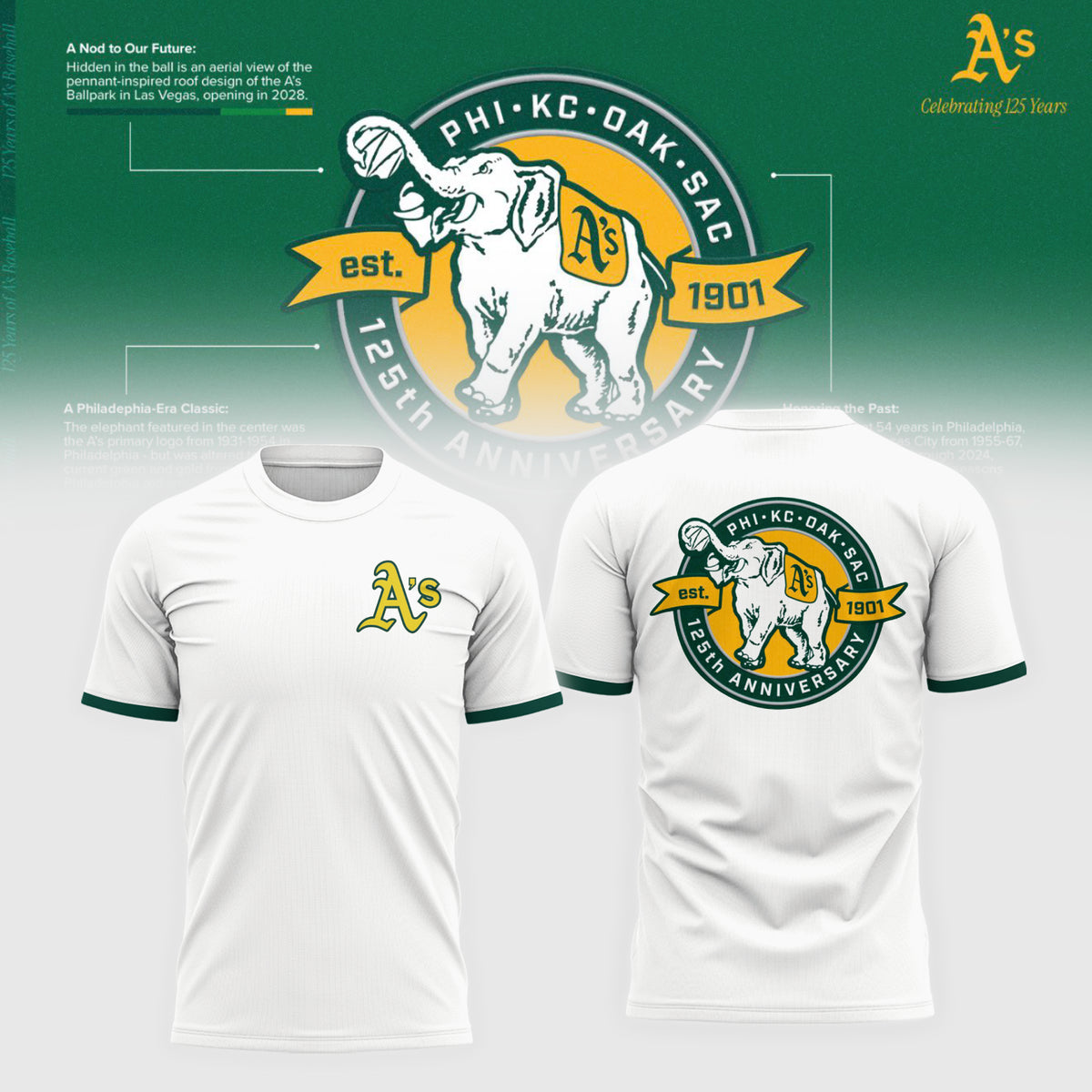 Limited Edition 125th Anniversary T shirt