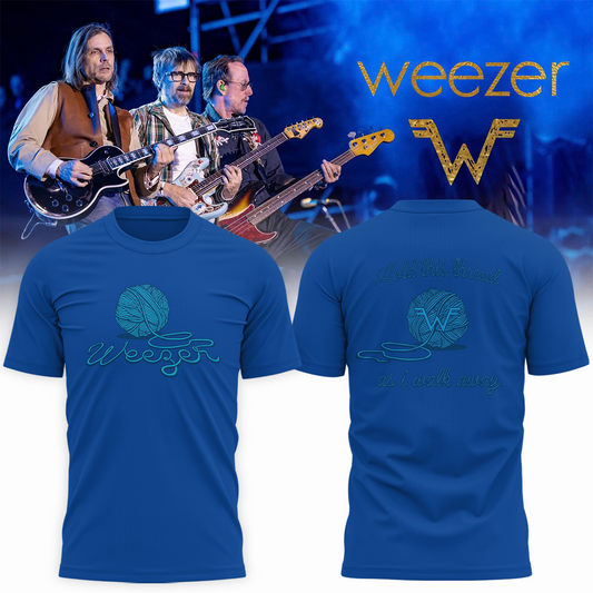 Limited Edition Weezer Royal Blue Undone T-Shirt