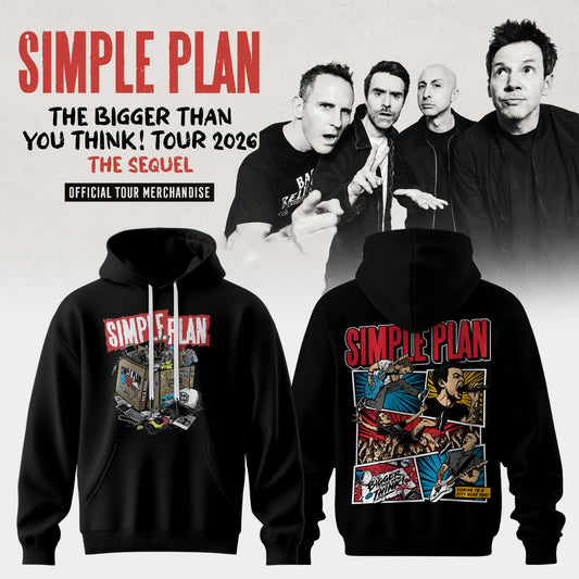 The Bigger Than You Think Tour 2026 Classic 3D Graphic Tee – Pop Punk Rock