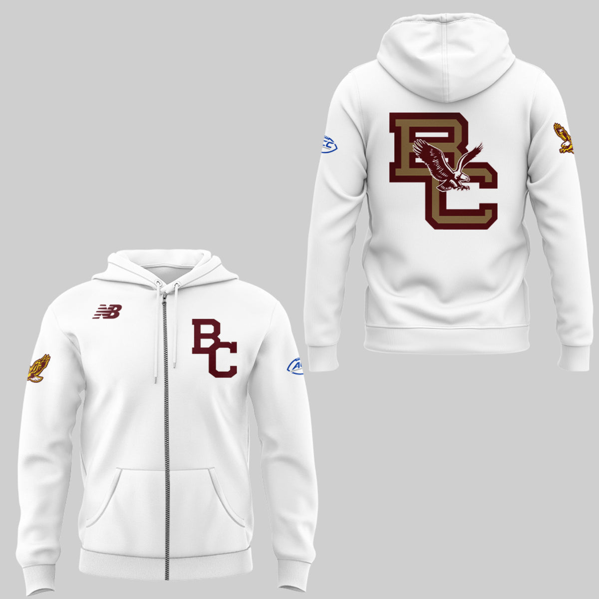 Limited Edition Eagles Retro 🦅⚾ Zip Hoodie